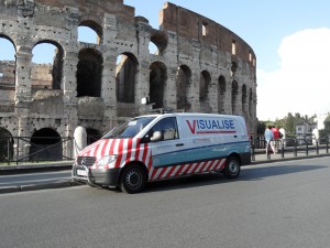 VISUALISE at Colosseum (Rome)